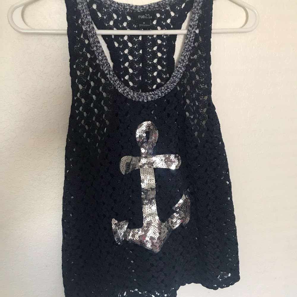 Cute Anchor Top